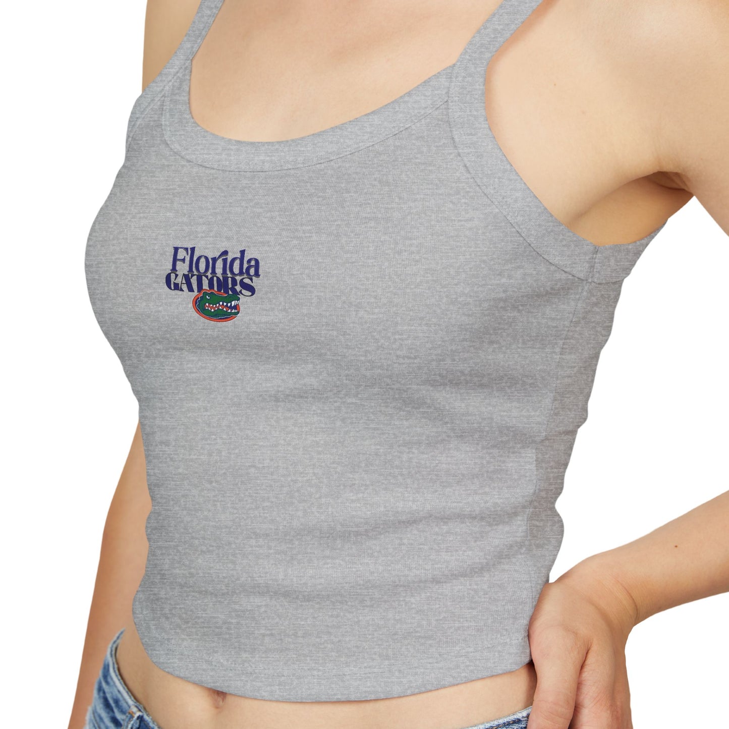 Florida Gators Women's Tank Top - UF College Tailgate Gameday Spaghetti Strap Tee
