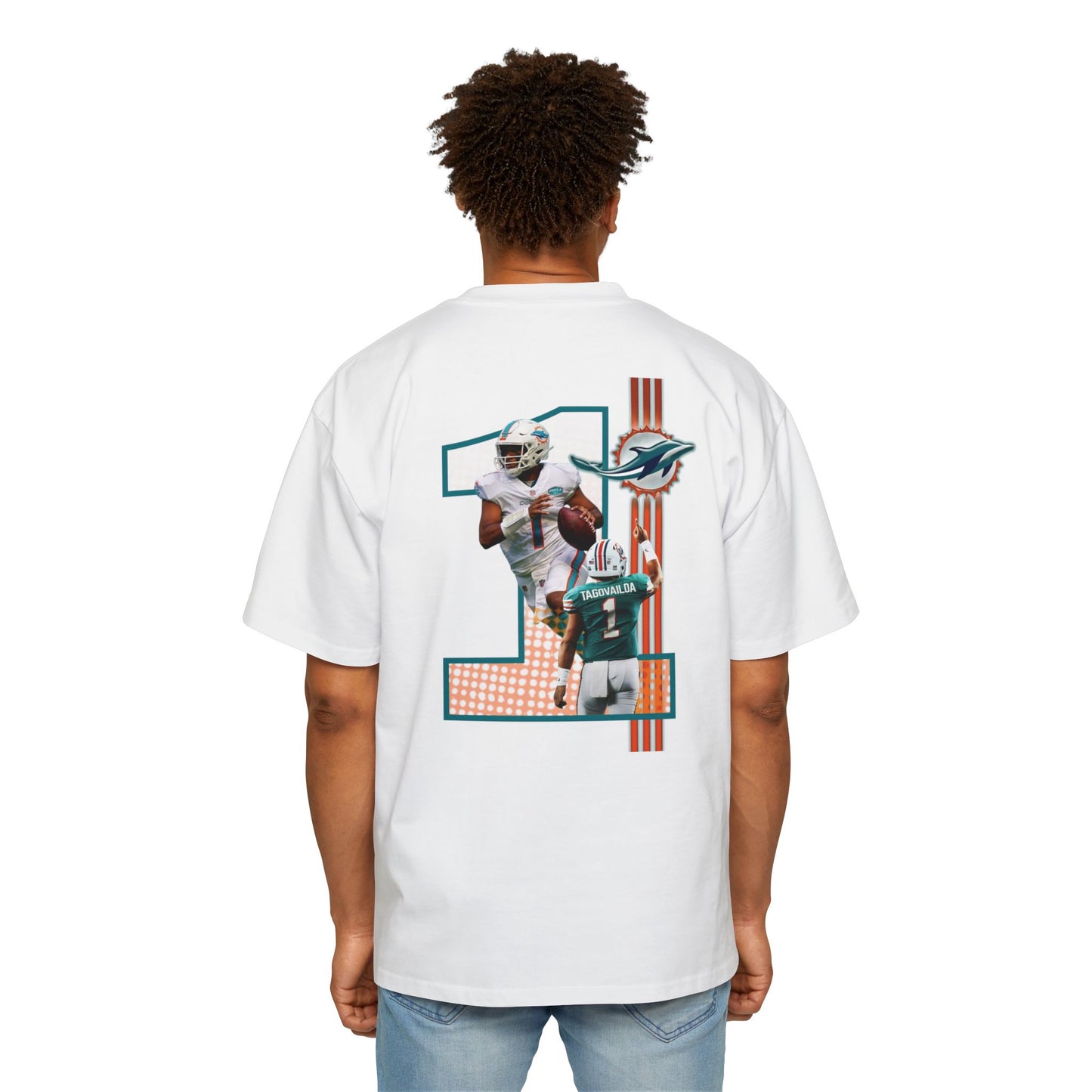 Miami Dolphins Tua Oversized Tee