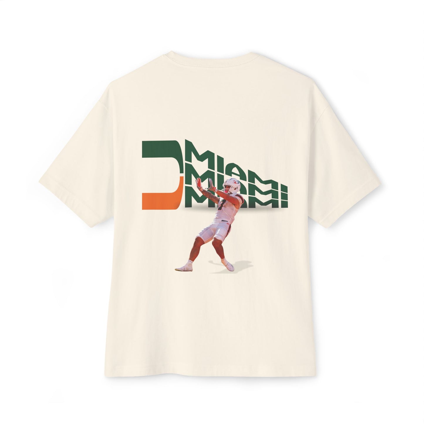 Miami Canes Oversized Tee