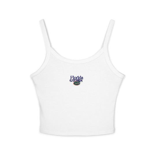 Florida Gators Women's Tank Top - UF College Tailgate Gameday Spaghetti Strap Tee