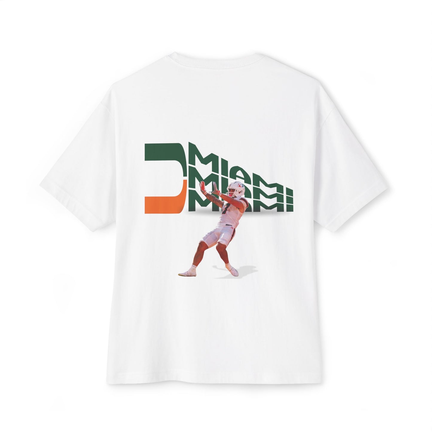Miami Canes Oversized Tee