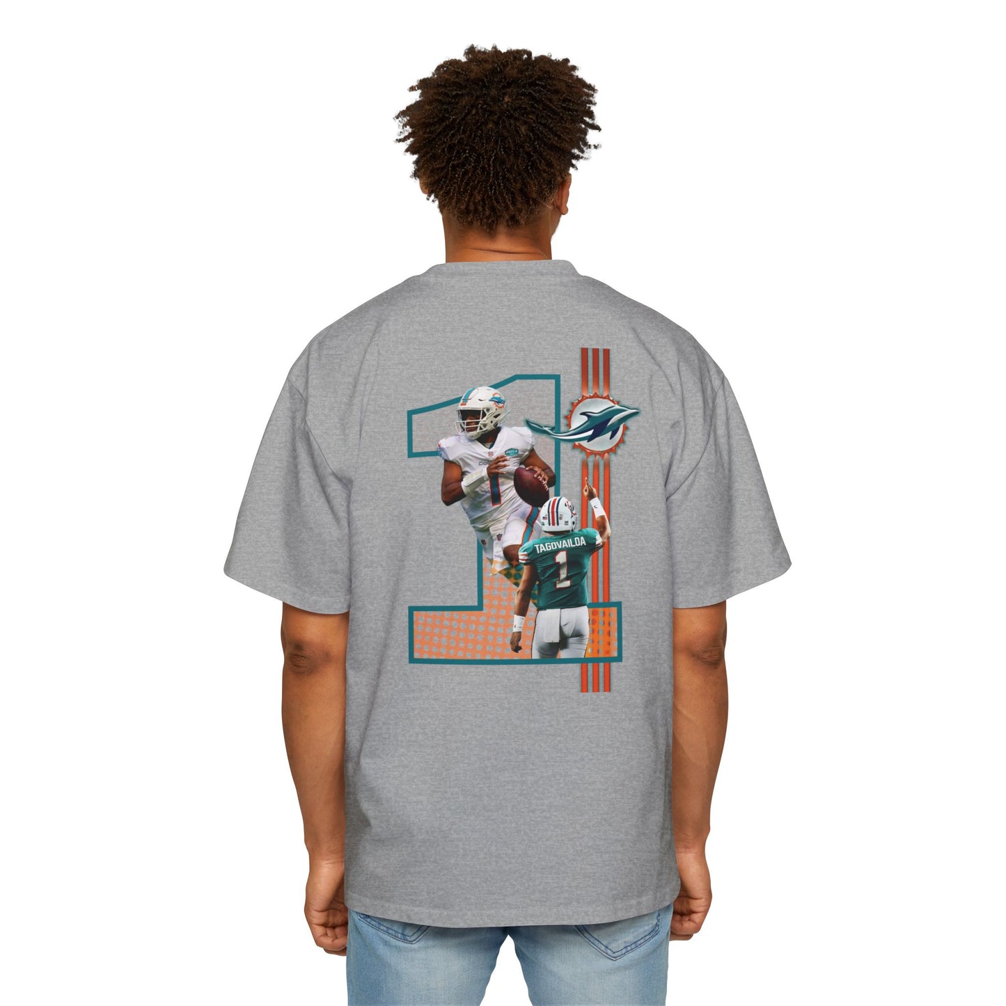 Miami Dolphins Tua Oversized Tee