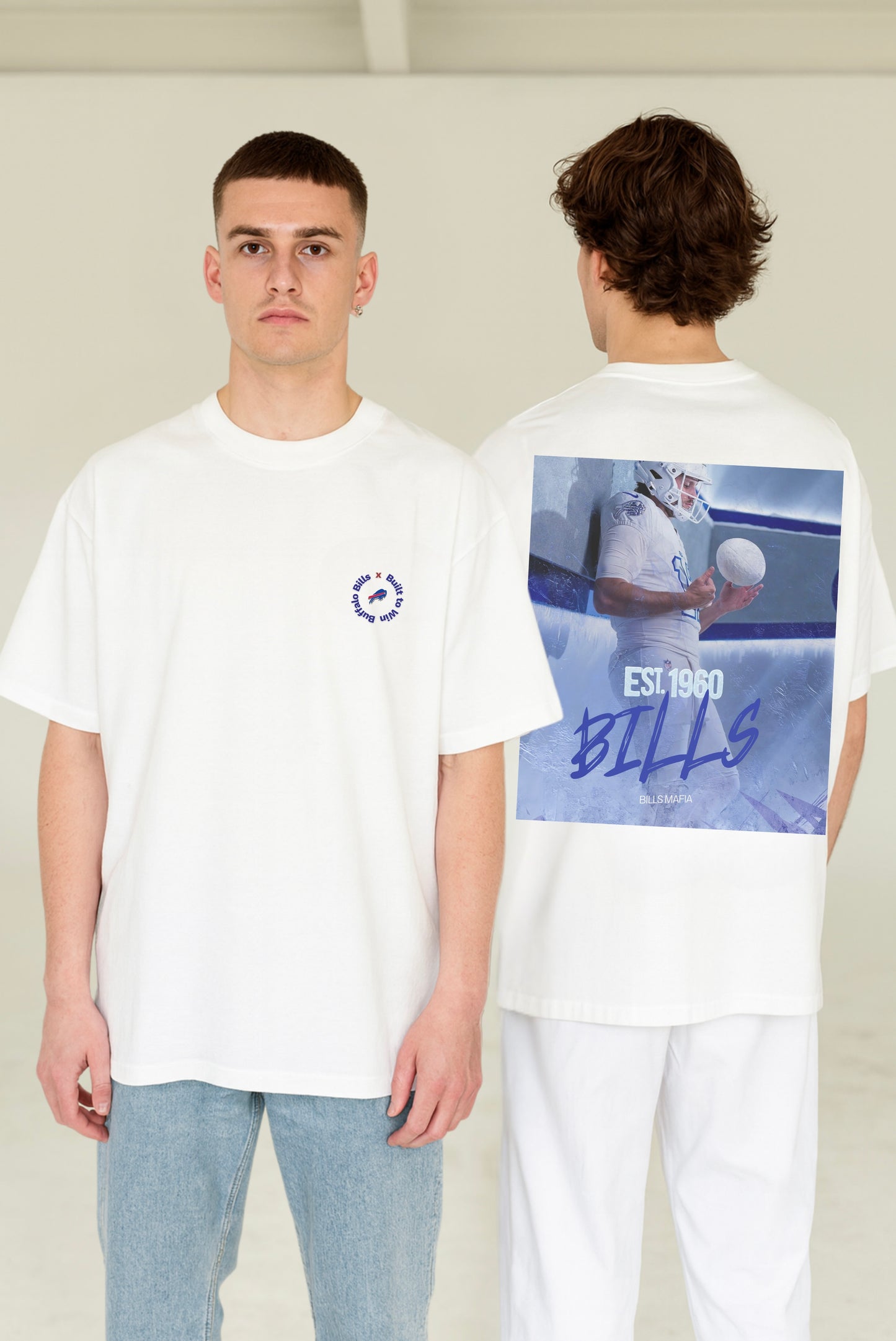 Bills Built to Win Oversized Tee