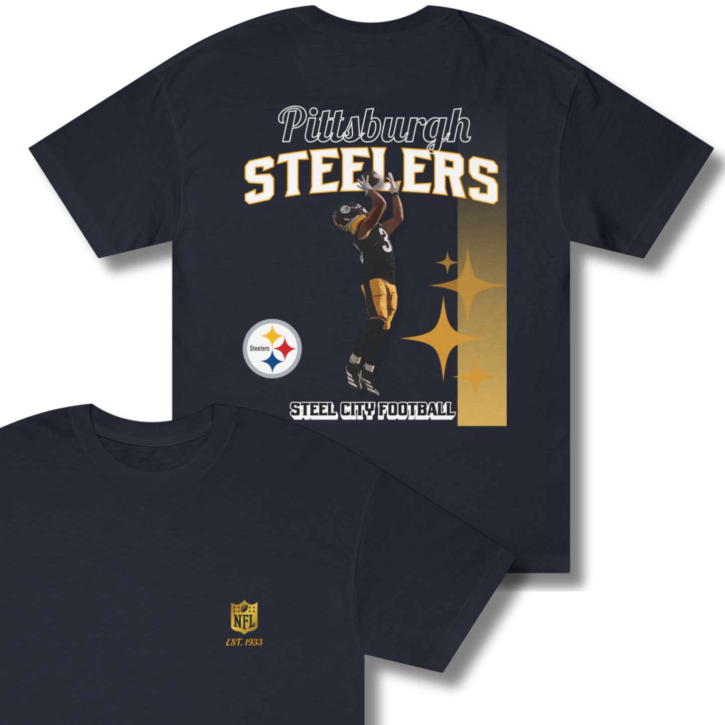 Pittsburgh Steelers Tee - Steel City