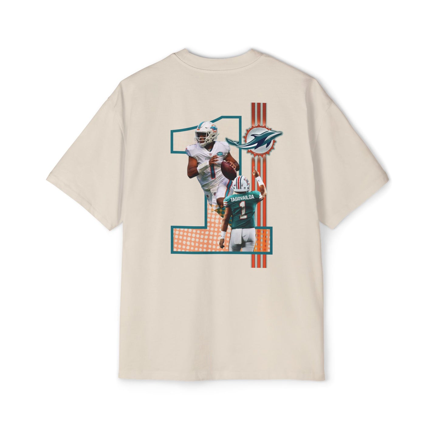 Miami Dolphins Tua Oversized Tee