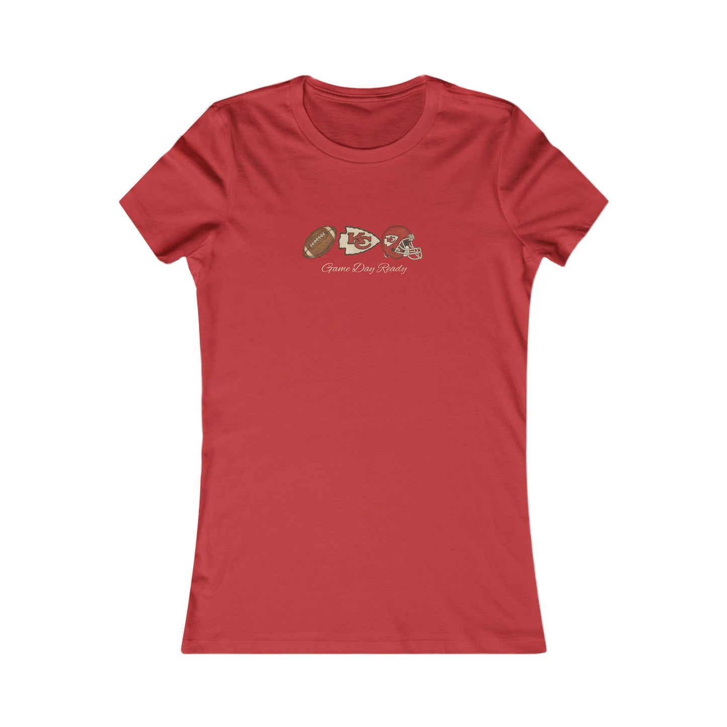 Kansas City Chiefs Tee Women's Football Graphic Shirt
