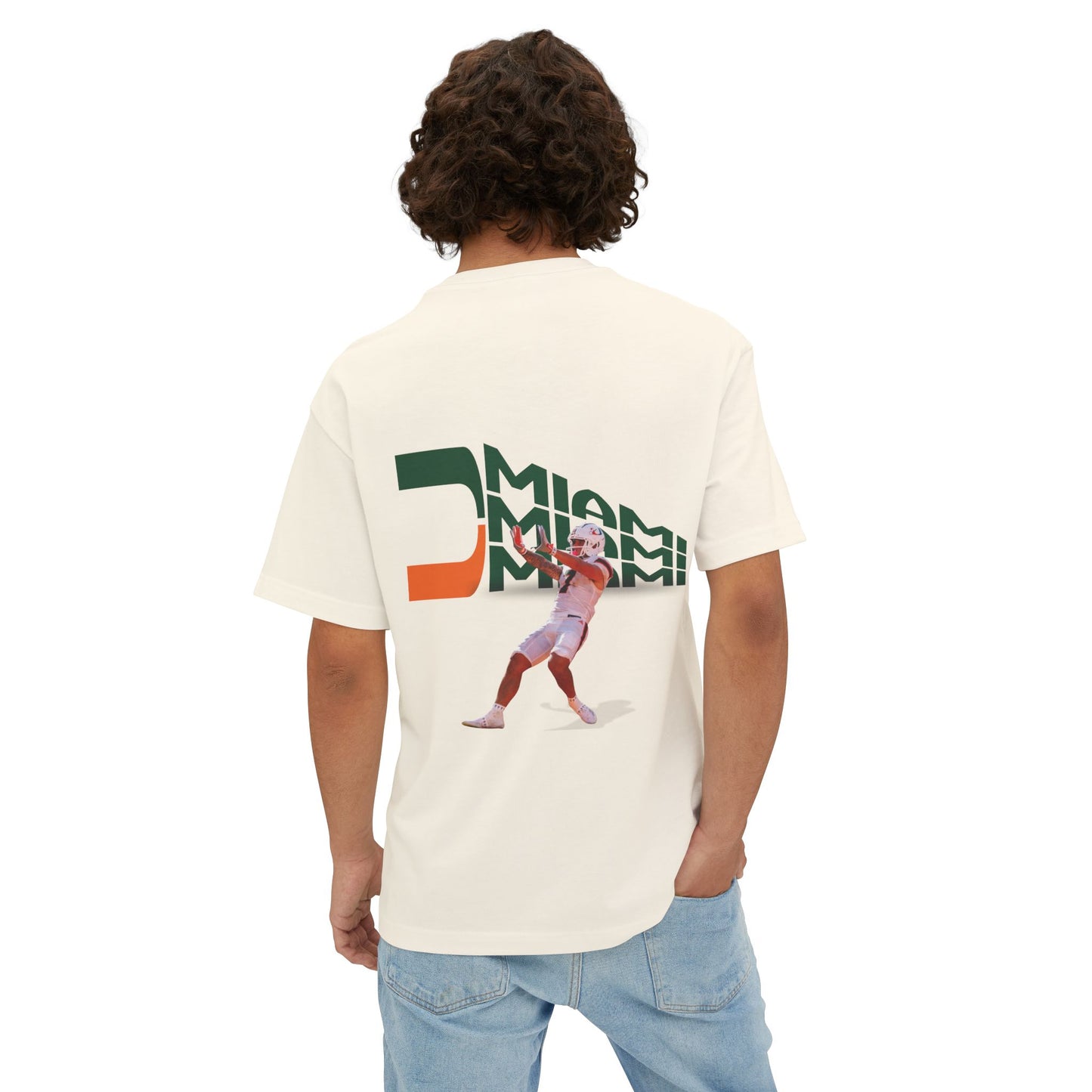 Miami Canes Oversized Tee