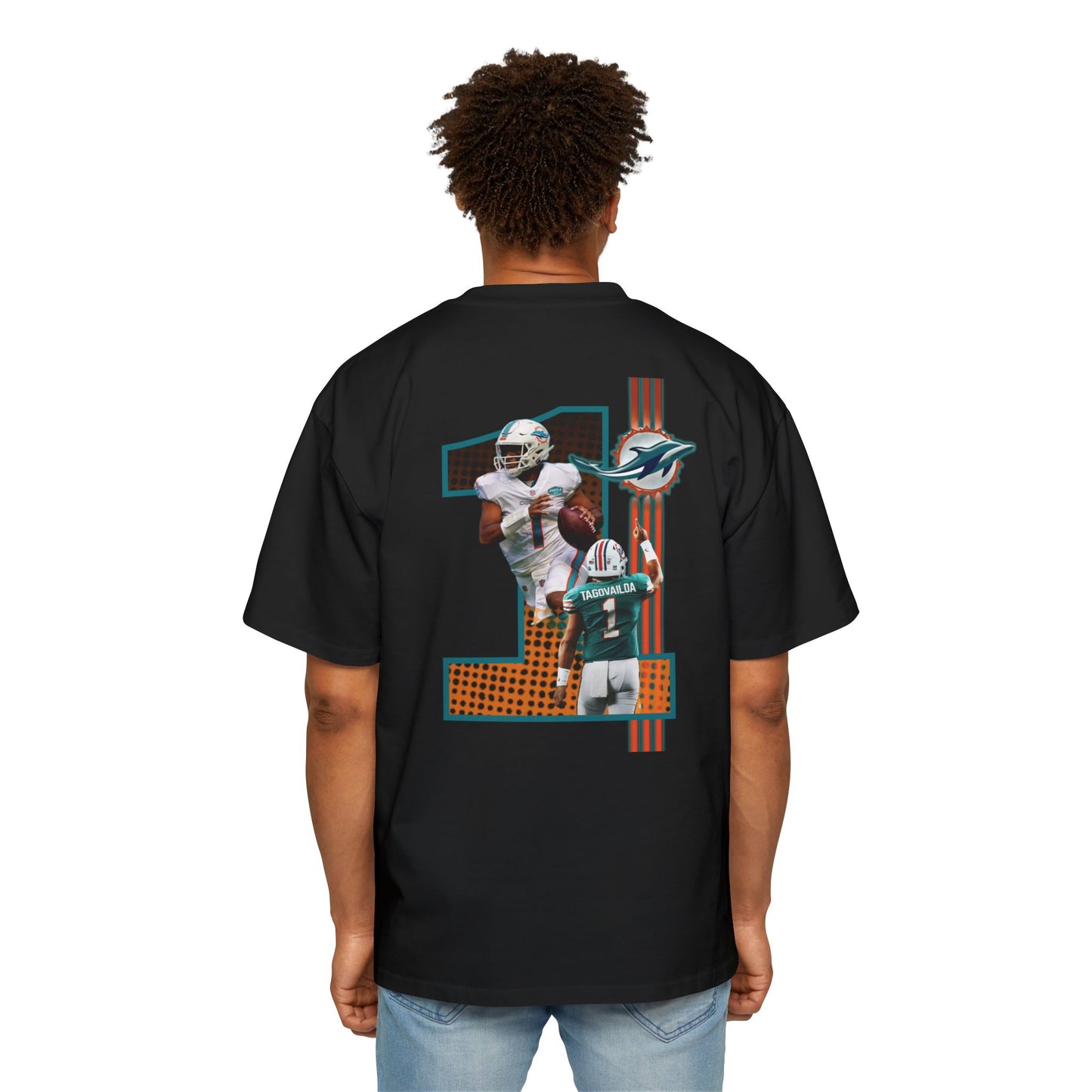 Miami Dolphins Tua Oversized Tee