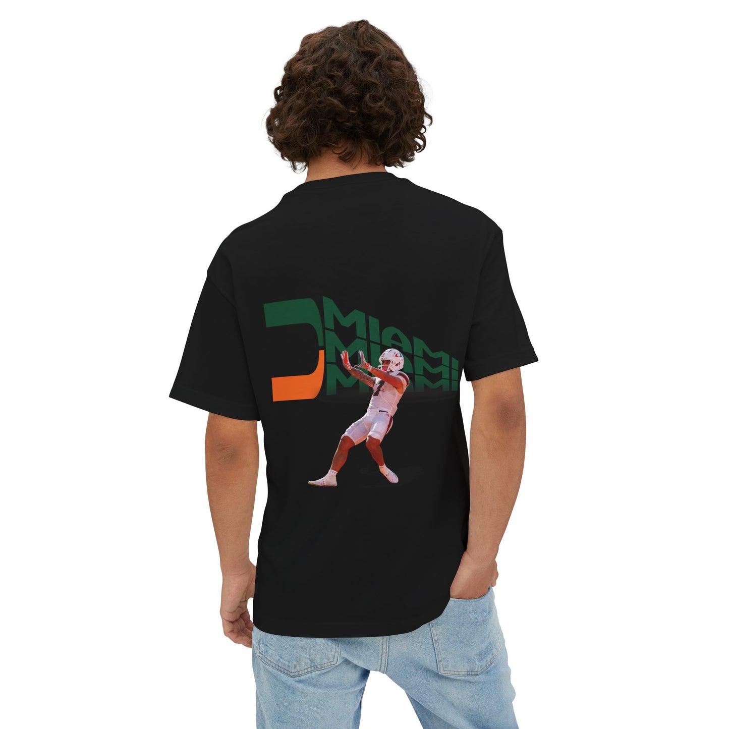 Miami Canes Oversized Tee