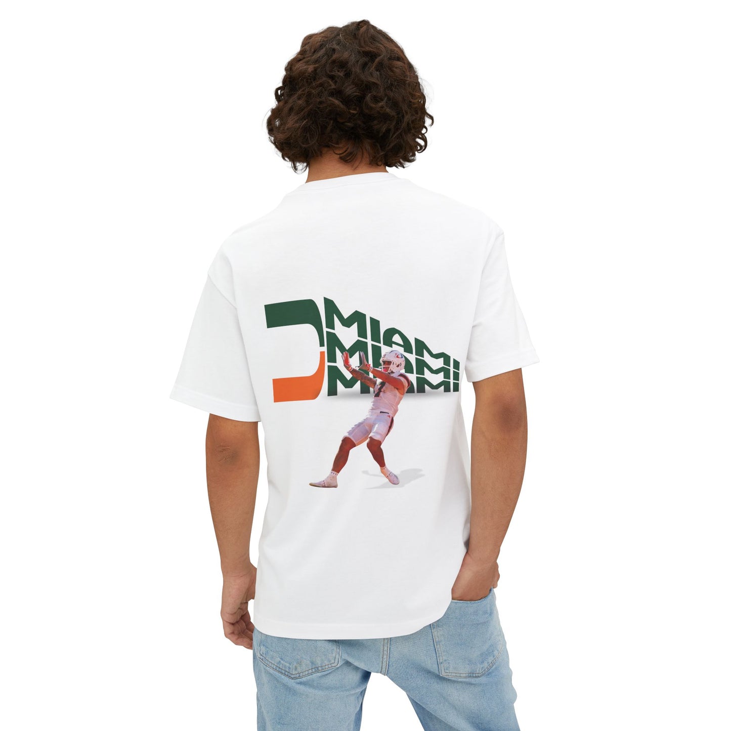 Miami Canes Oversized Tee